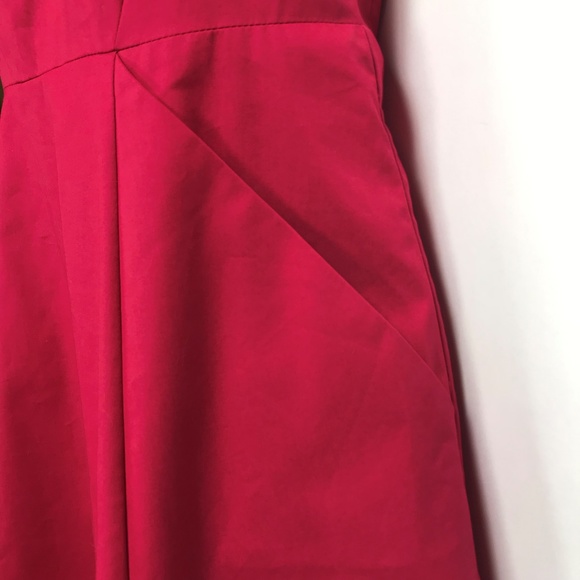 Rasberry Pink Elie Tahari Dress EUC 6 Pockets - Picture 3 of 7